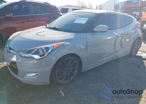 2013 Hyundai Veloster Mix z USA, uszkodzony, nr VIN KMHTC6AD5DU131668